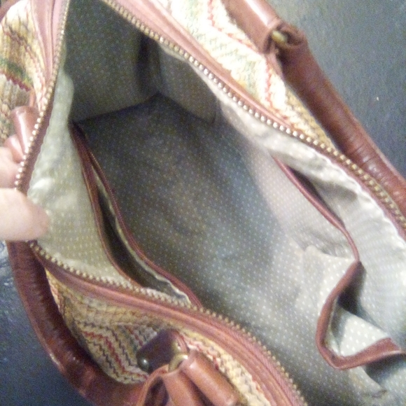 Steve Madden Bag OS Brown and striped - Picture 3 of 4